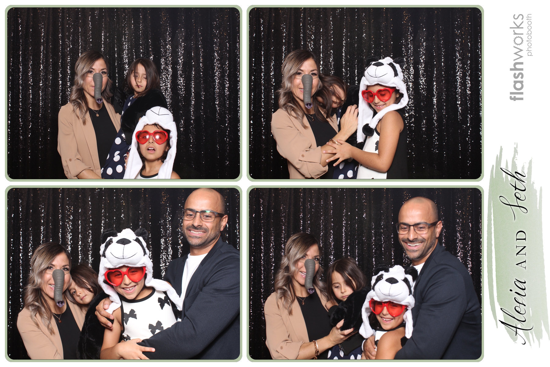 Alesia and Seth Family Social | View more photos from the event at gallery.flashworksphotobooth.com/u/FlashworksPhotoboothInc/Alesia-and-Seth-Family-Social